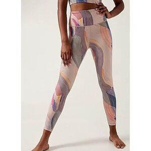 Athleta Women's Elation 7/8 Tight Vibrance Orchid Pink High Waist Legging, Sz XS
